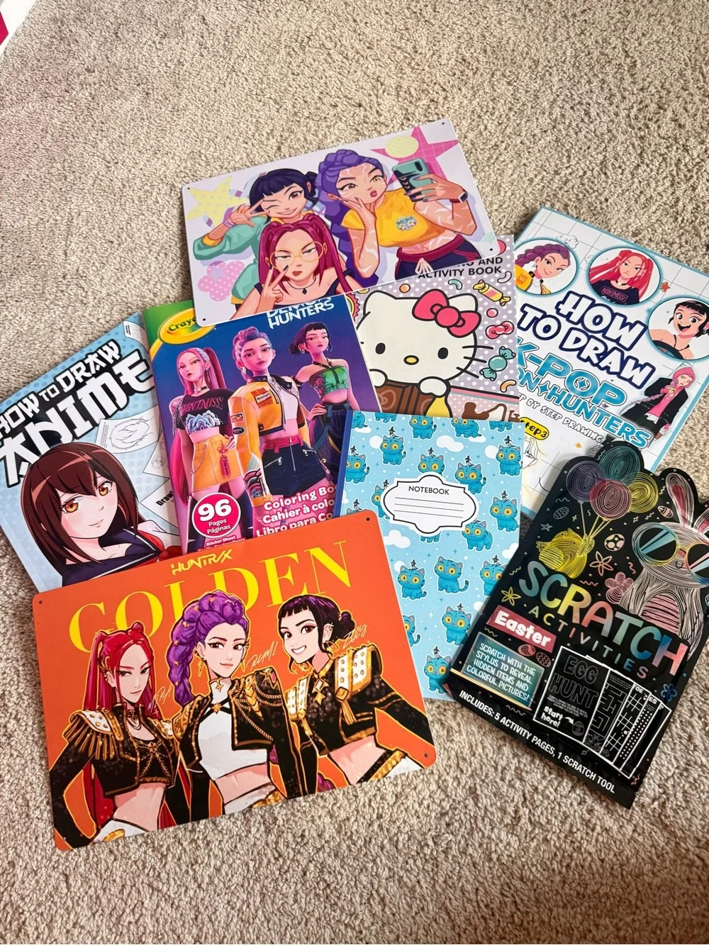 KPop Demon Hunters & Anime Bundle - 8 Items